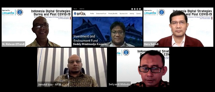 Webinar Strategi Digital Indonesia Diskusikan Jaminan Kualitas Layanan TIK Nasional di Era Kebiasaan Baru