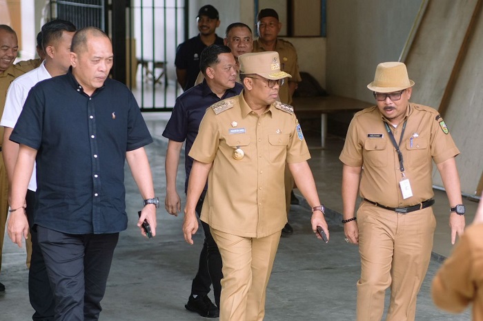 Pj Gubri Turun Langsung, Cek Kondisi Stadion Utama Riau