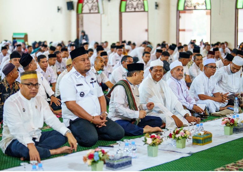 Peringati Maulid Nabi, Wabup Siak Syamsurizal Ajak Masyarakat Cegah Karhutla dan Jaga Lingkungan