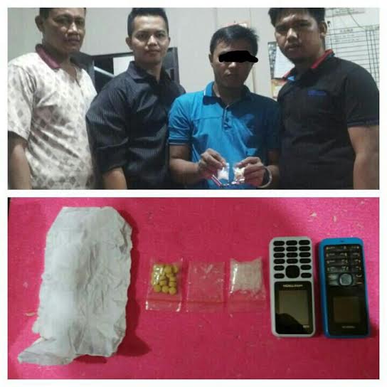 APES...Baru Mau Transaksi Narkoba, Warga Pulau Kijang Ini Keduluan Ditangkap Polisi