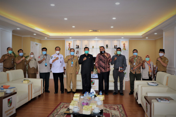 Audiensi dengan PT CPI, Wali Kota Ucapkan Terimakasih Atas Bantuan Sarana Kesehatan
