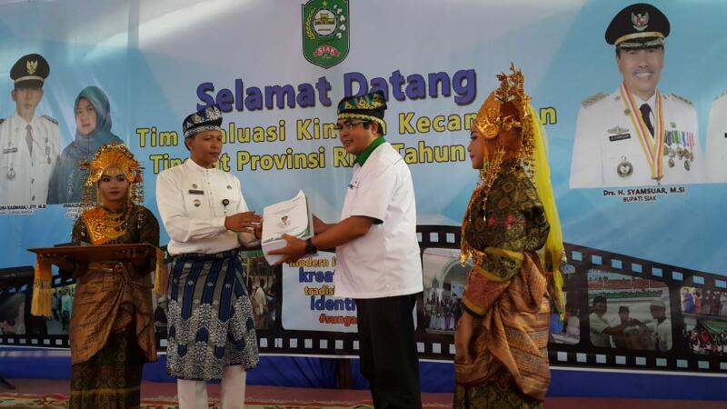 Pemkab Optimis Sungai Mandau Jadi Kecamatan Terbaik Tingkat Provinsi Riau 