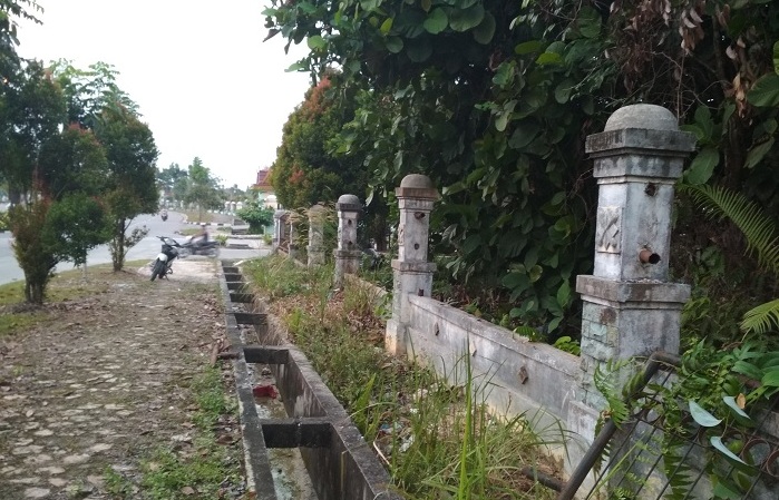 Pagar Taman Kota Raib di Depan Mata, 'Tamparan Keras' bagi Satpol PP Pelalawan