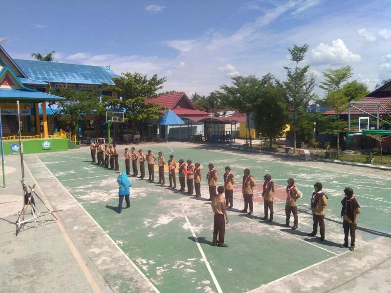 24 Anggota Pramuka SMAN 1 Bengkalis Gelar Kegiatan Pengembaraan 