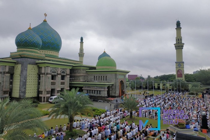 Pemerintah Tetapkan 250 Titik Salat Idulfitri di Pekanbaru