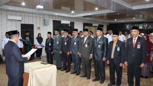 Muliardi Lantik Delapan Pejabat Baru kemenag