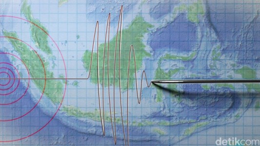 Baru Saja, Gempa 5,6 SR Guncang Sabang