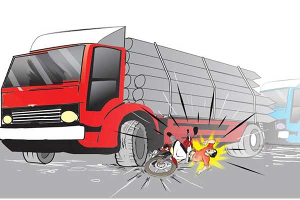 Tabrak Tronton, Pengendara Motor di Kuansing Tewas Mengenaskan