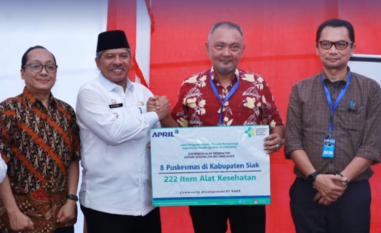 PT RAPP Latih dan Bantu  Alkes Pelayanan Kesehatan Primer untuk 8 Puskesmas di Siak