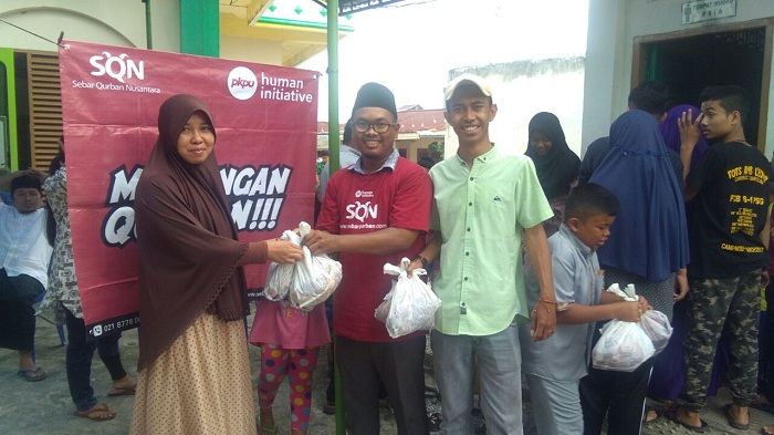 Program Sebar Qurban Nusantara (SQN) PKPU HI Riau Capai Target Hingga 101,30 Persen