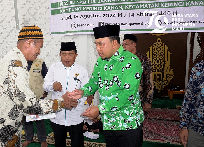Husni Merza Ajak Masyarakat Kec Kerinci Kanan Berlomba -Lomba dalam Kebaikan