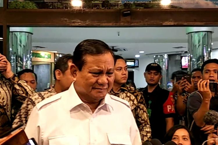Wiranto Ditusuk, Prabowo: Saya Tidak Melihat Ada Rekayasa, Saya Tidak Melihat