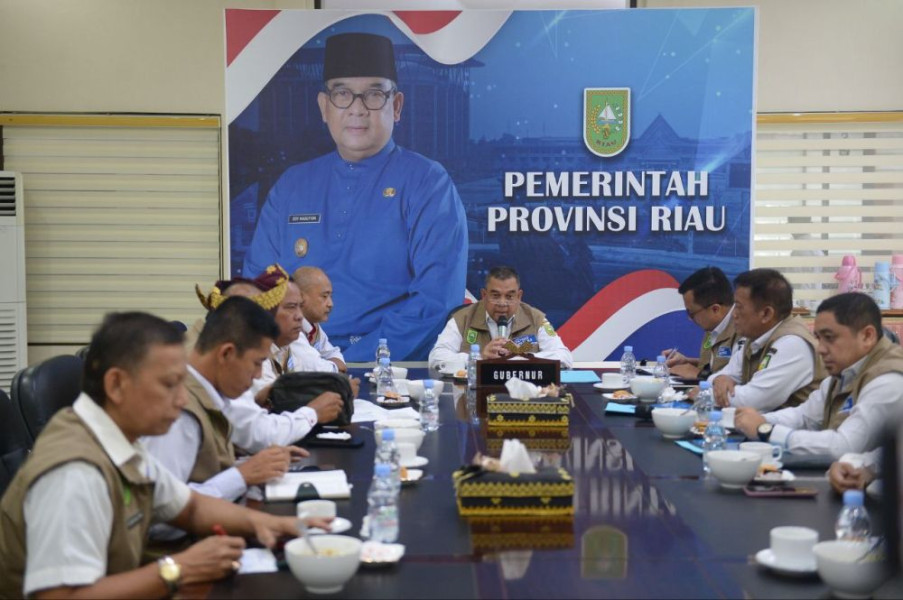 Gubri Edy Natar Tidak Boleh Ada Anak di Riau yang Putus Sekolah
