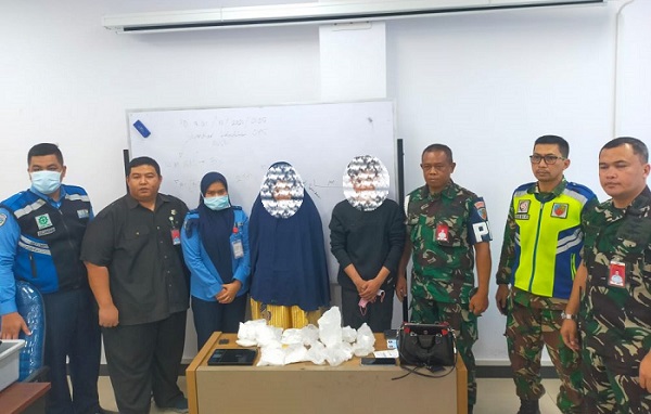 Bawa 1,6 kg Sabu, Dua Mahasiswa Asal Duri Ditangkap di Bandara