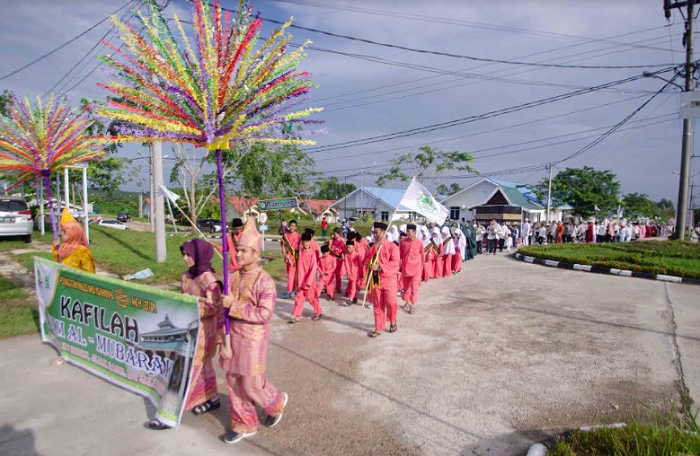 Begini Semarak Peringatan Maulid Nabi Muhammad SAW di Riau Kompleks