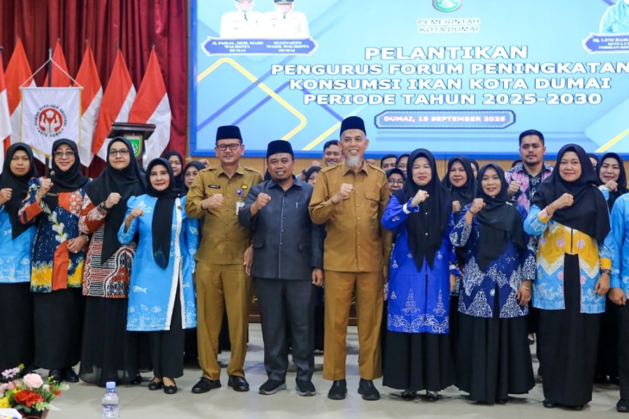 Forum Peningkatan Konsumsi Ikan Kota Dumai Resmi Terbentuk