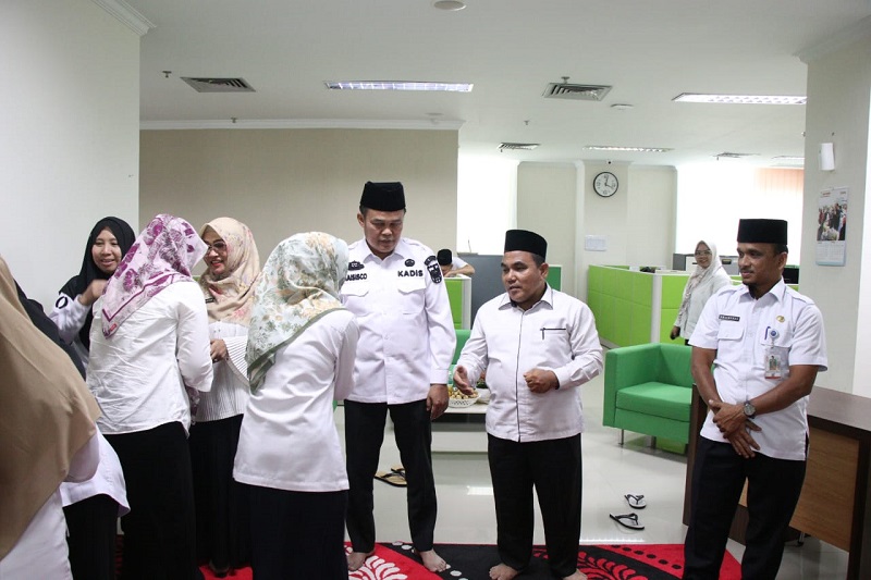 Dinas Pangan Lakukan Silaturahmi Menjelang Ramadhan 1445 Hijriyah