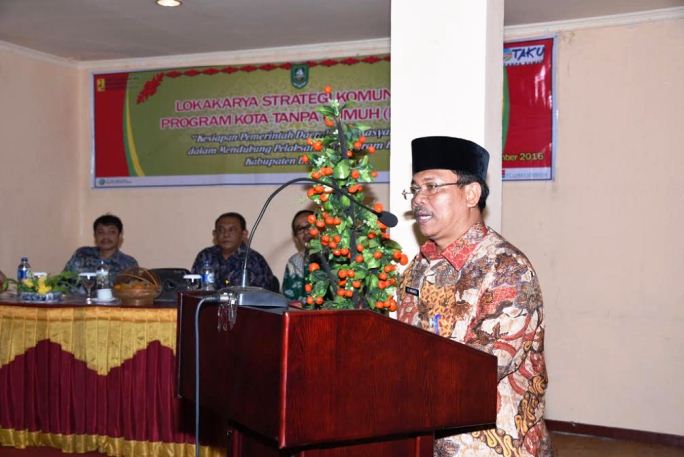 Buka Lokakarya Kotaku, Ini Pesan Bupati Amril