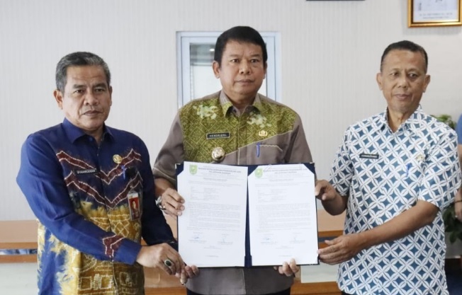 Wakil Bupati Pimpin Sertijab 22 Pejabat Tinggi Pratama Inhu