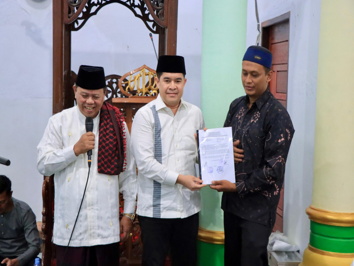 Pj Sekda Kampar Hadiri Tabligh Akbar Dalam Rangka Isra' dan Mi'raj