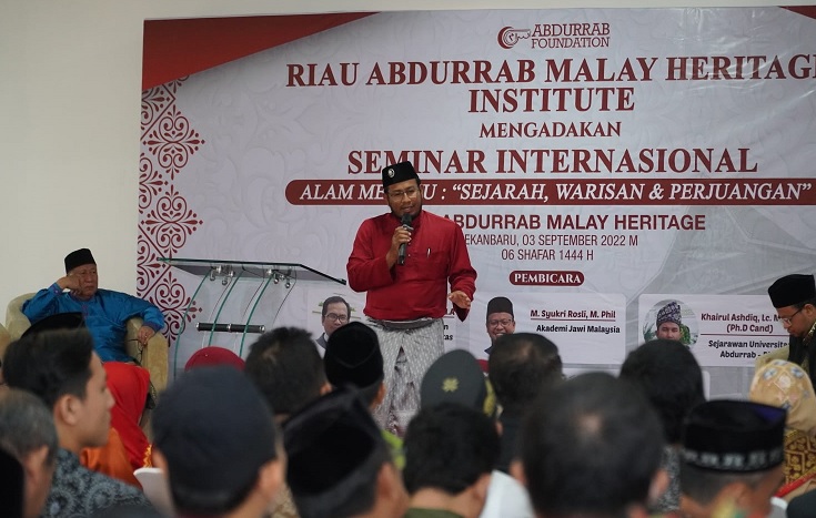 Yayasan Abdurrab Gelar Seminar Internasional, Usung Tema Alam Melayu: Sejarah, Warisan dan Perjuangan Identitas