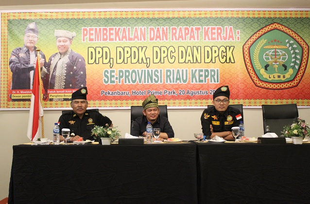 LLMB Gelar Kegiatan Pembekalan dan Raker DPD, DPDK dan DPC Se-Riau, Ini Targetnya