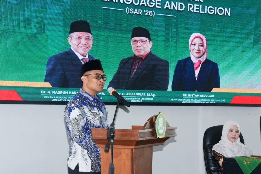 Wabup Bagus Santoso Sambut Baik dan Apresiasi Internasional Seminar On Arabic Language And Religion