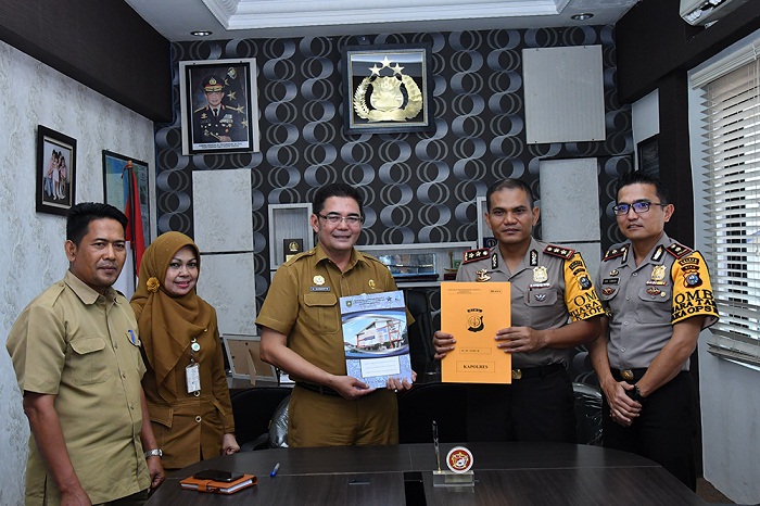 Dispersip Bengkalis Jalin Kerjasama dengan Polres