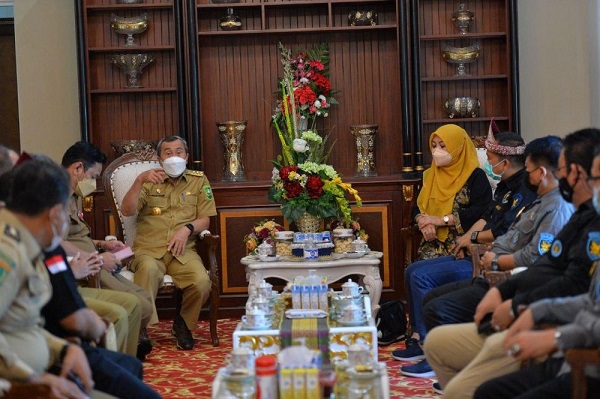 Gubri Apresiasi Kontribusi Pemuda Sriwijaya dan  Paguyuban Sumbagsel dalam Pembangunan di Riau