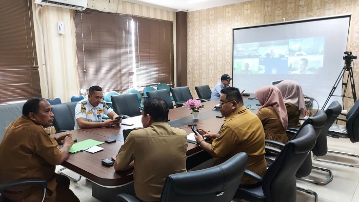 Rapat Inflasi, Sekjen Kemendagri Kembali Bahas Penyiapan Lahan untuk Pendirian SPPG