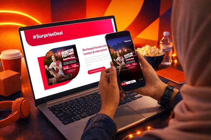 Surprise Deal! SIMPATI Bikin Nonton Makin Gas dengan Kuota Berlimpah