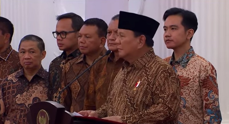 Berikut Nama-nama Wakil Menteri di Kabinet Merah Putih Prabowo-Gibran