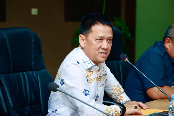 Bupati Kampar Tegaskan Bangkitkan Ekonomi Masyarakat Pasar Inpres Bangkinang