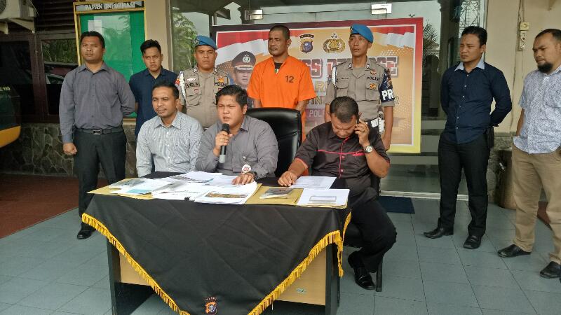 Ancam Mantan Istri dan Juga Hina Bupati Inhil HM Wardan, SW Dikenakan Pasal Berlapis