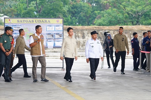 Wapres Gibran Tinjau Penanganan Karhutla di Riau, BNPB : Alhamdulillah Semua Terkendali