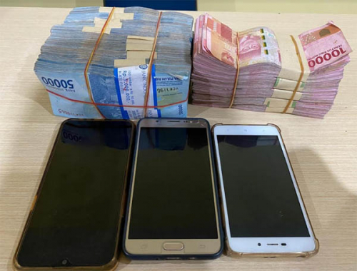 OTT, Tiga Kades di Kampar Ditangkap Polisi Bersama Uang Rp100 Juta, Diduga Tindak Pemerasan