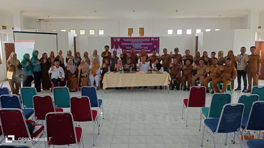 Dinas P2KBP3A Rohil Gelar Diseminasi AKS dan Evaluasi Tingkat Lanjut
