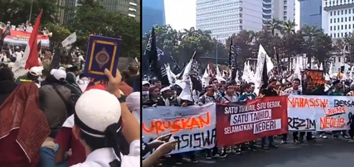 Bikin Merinding! Aksi Mujahid 212 Diwarnai Mubahalah, Laknat 7 Turunan Bagi Mereka yang Zalim, Tonton Videonya