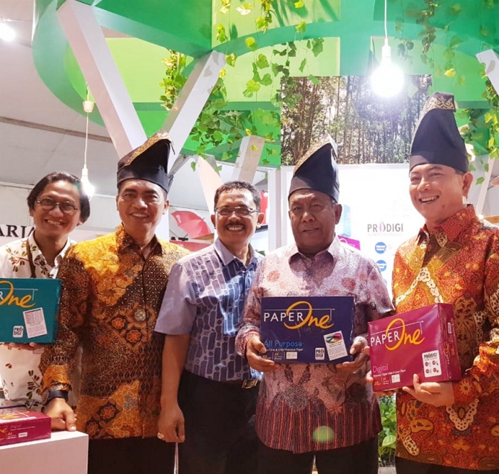 Pamerkan Proses Pembuatan Kertas, PT RAPP Ikut Meriahkan Iven Riau Expo 2018