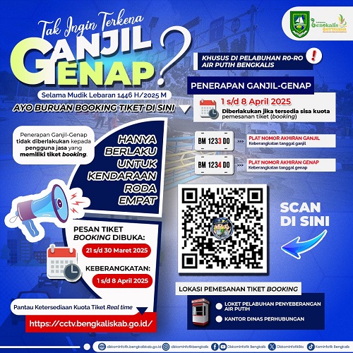 Pemesanan Tiket Arus Balek di Pelabuhan Ro-Ro Air Putih Merambat Naik