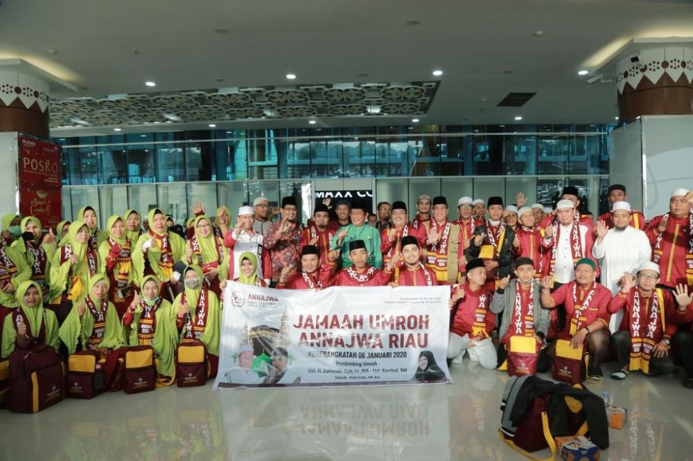 Pemprov Riau Berangkatkan 24 Orang Pemenang MTQ ke Tanah Suci