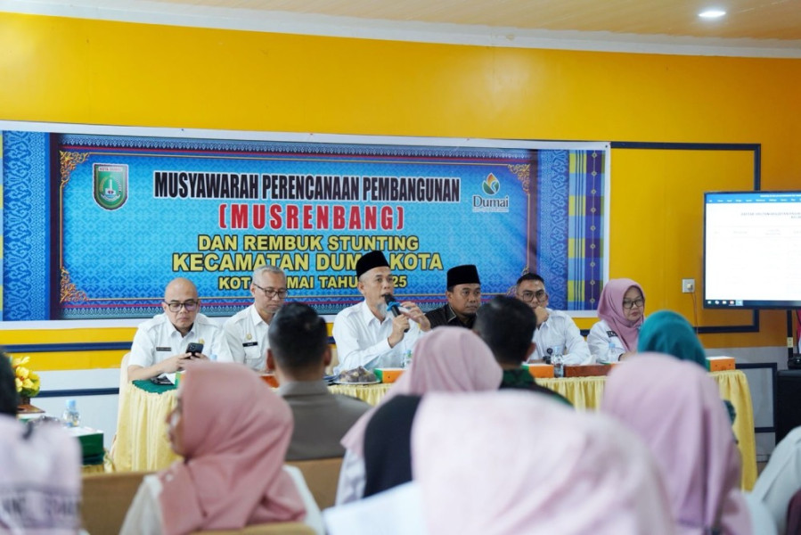 Musrenbang RKPD di Kecamatan Dumai Kota