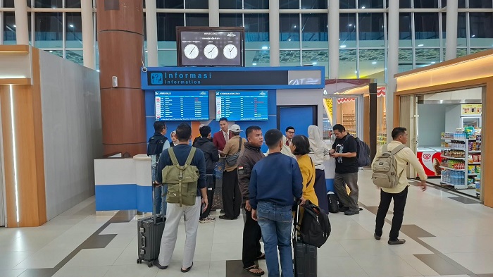 ERUPSI KRAKATAU, Daftar 19 Penerbangan Dibatalkan di Bandara SSK II Pekanbaru