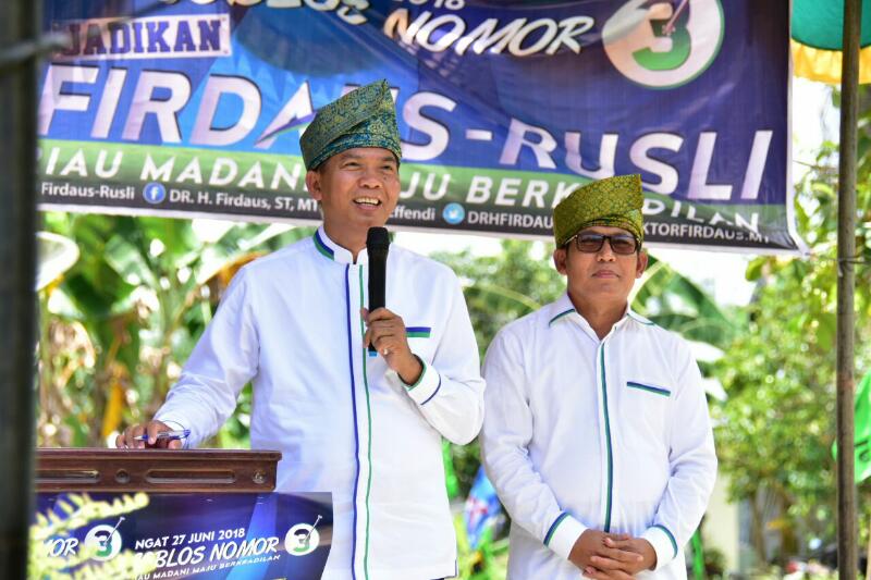 Dukungan Makin Bulat di Kabupaten/Kota, Firdaus-Rusli Semakin Optimis Menang 