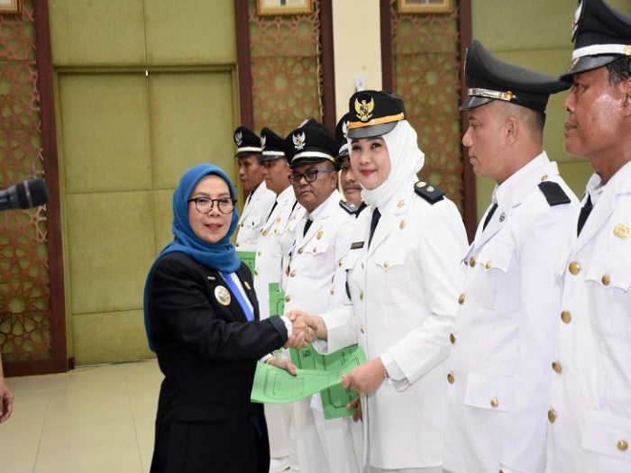 12 Penjabat Kepala Desa di Kampar Dilantik