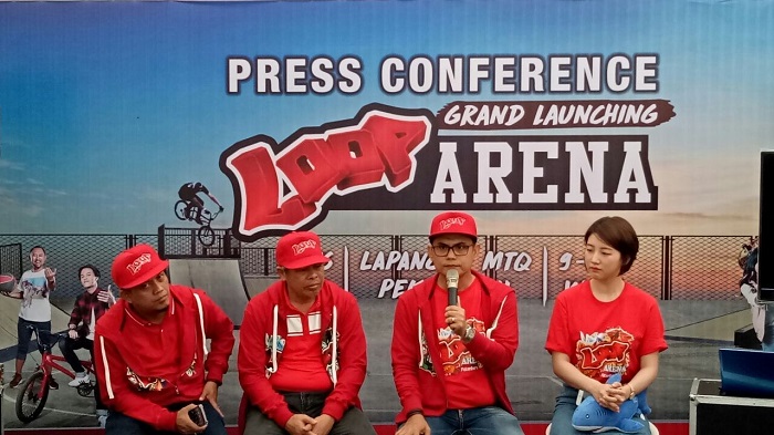 Fasilitasi Hobi Anak Muda Indonesia, Telkomsel Resmikan LOOP Arena di Pekanbaru
