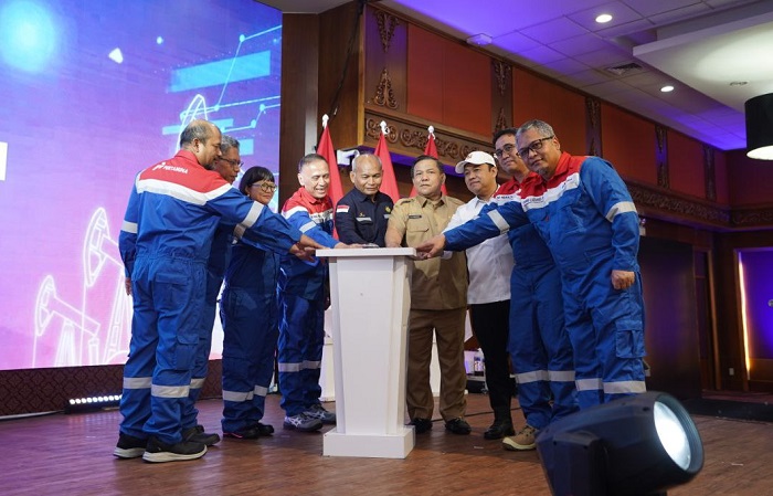 Plt Gubri Resmikan Injeksi Perdana CEOR Tahap 1 di Blok Rokan