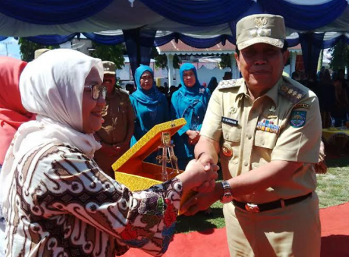 Bupati Sukiman Optimis Desa Bangun Jaya Juara Lomba PHBS Nasional