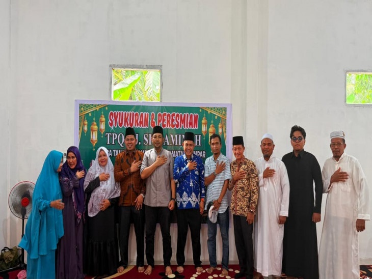 LPTQ Kampar Resmikan Pendidikan Taman Qur’an Hj. Siti Aminah di Tanjung Rambutan