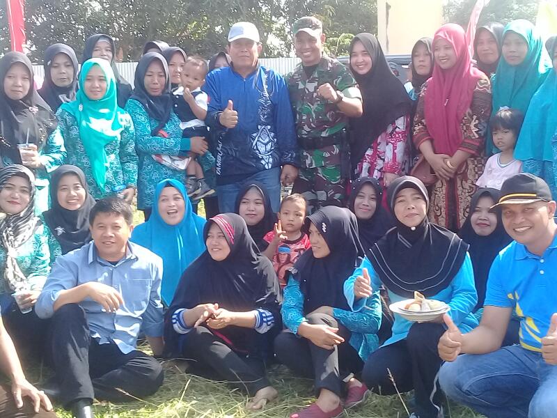 Dandim 0313 KPR Kunjungi  Wilayah Perbatasan Rohul